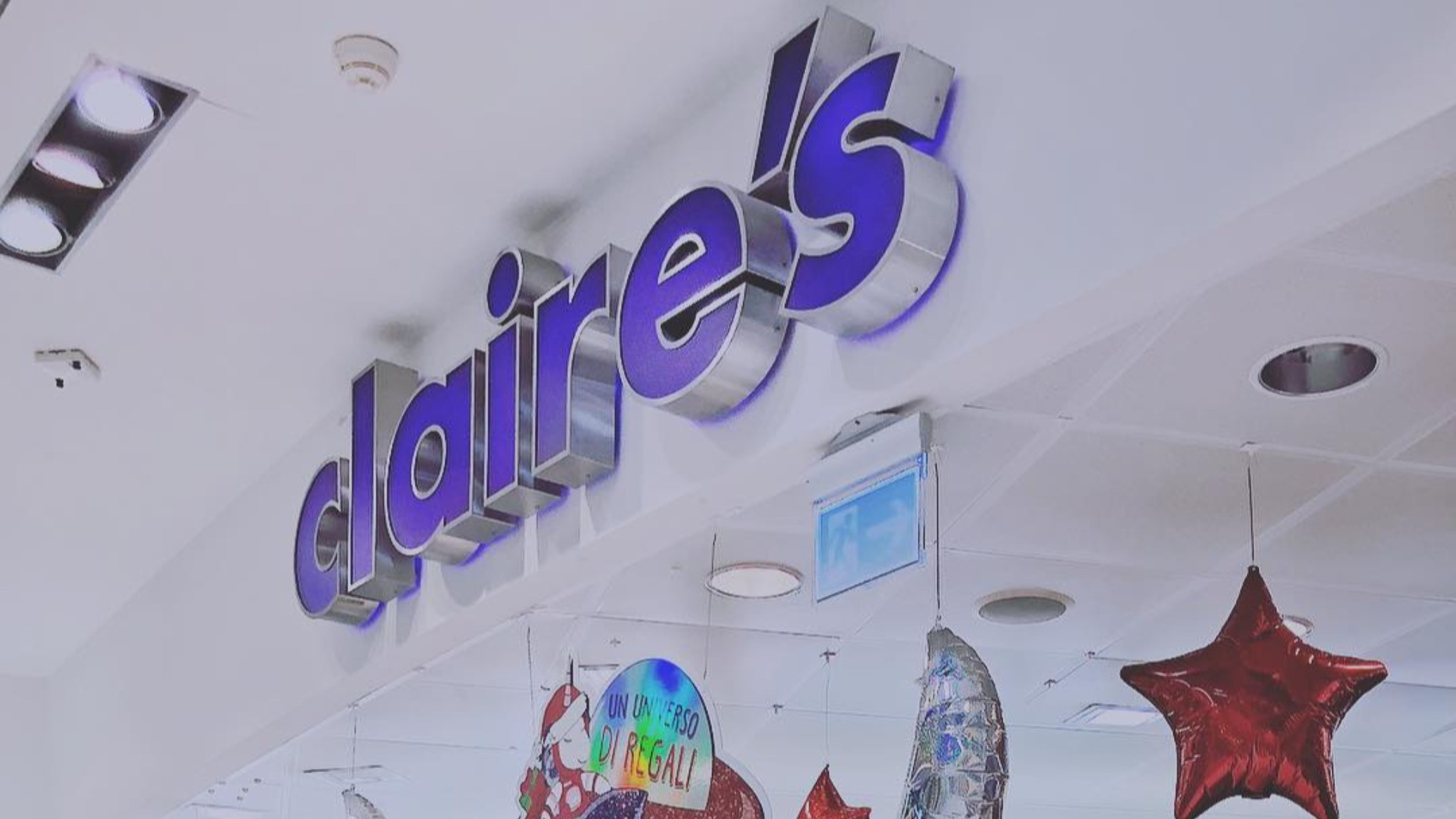 Claire’s chiude i negozi di Grancia e di Lugano