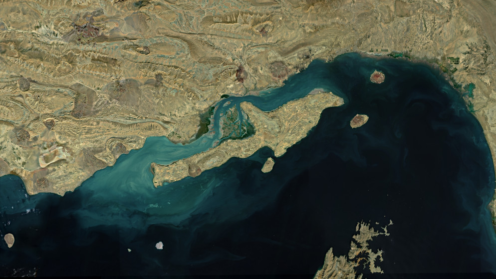 L'isola di Qeshm nello stretto di Hormuz. © Shutterstock