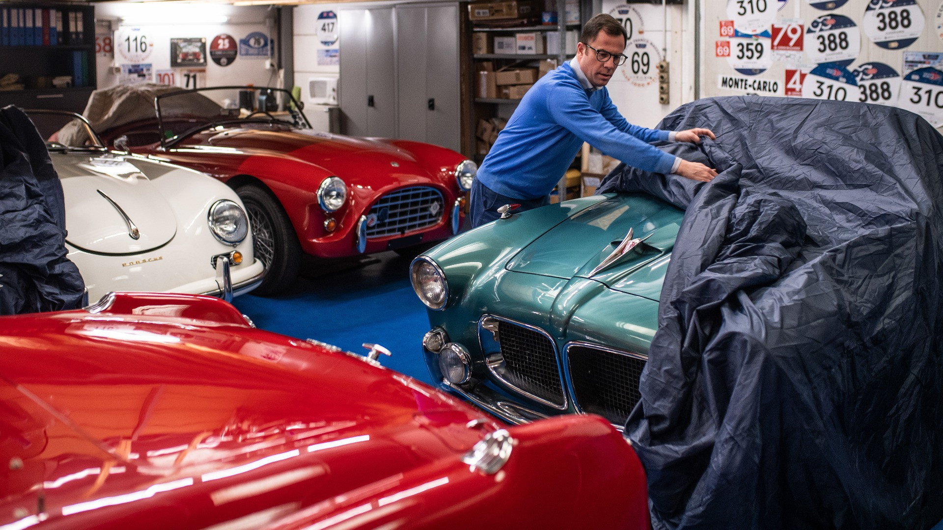 Il «fortino» delle auto classiche di Lugano