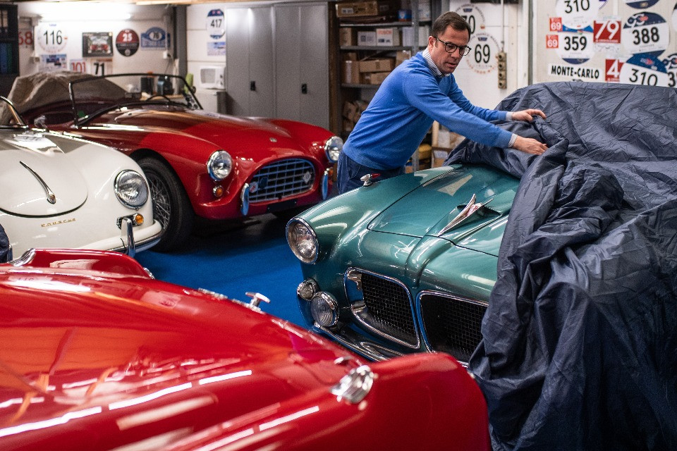 Il «fortino» delle auto classiche di Lugano