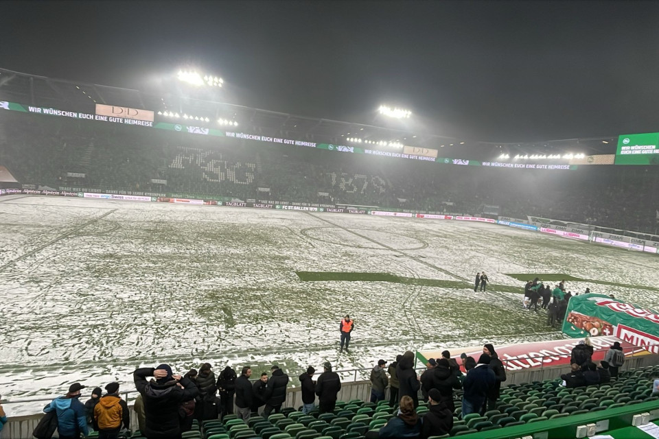 Rinviata la sfida tra San Gallo e Lugano