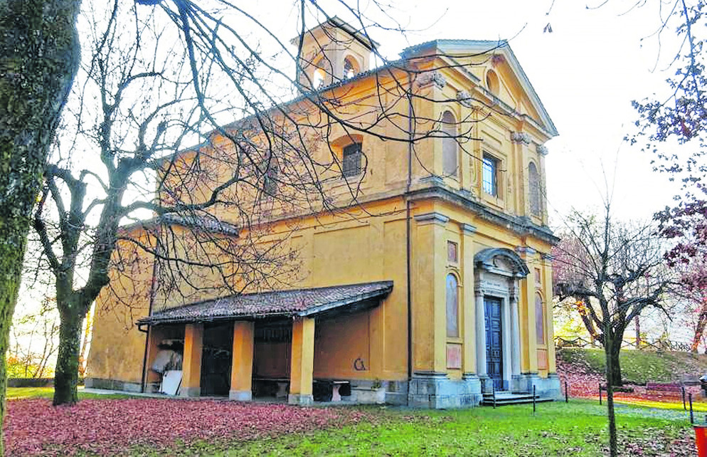 Il santuario della Madonna del Castelletto in territorio di Melano