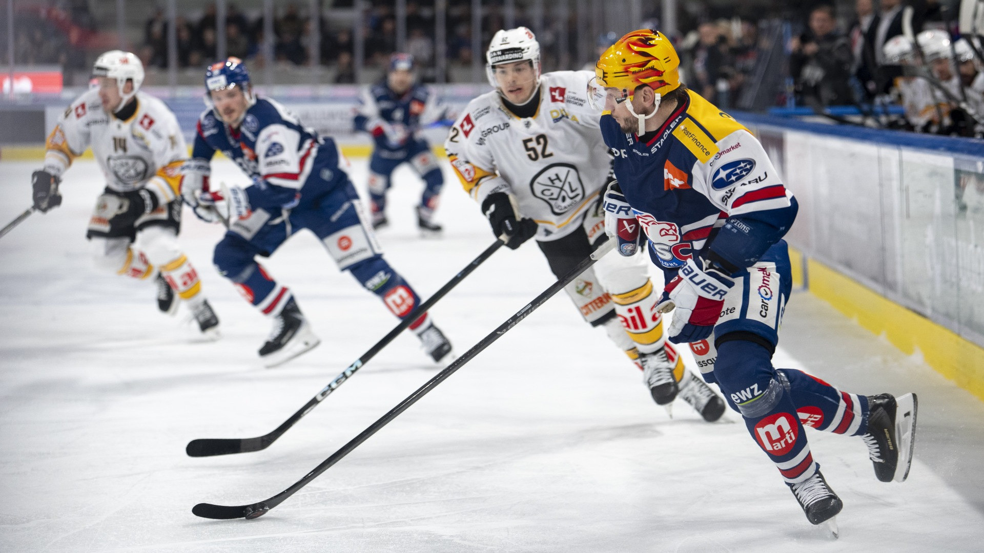 Un bel Lugano sbatte contro Hrubec: gara-1 va agli ZSC Lions