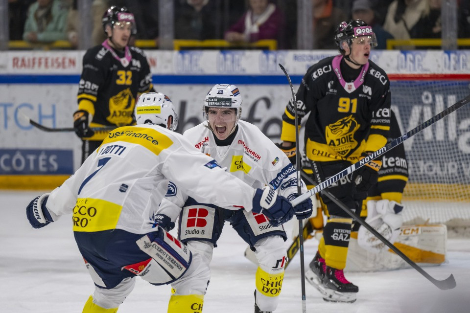 Anche con un Virtanen in meno l’Ambrì vince mostrando personalità