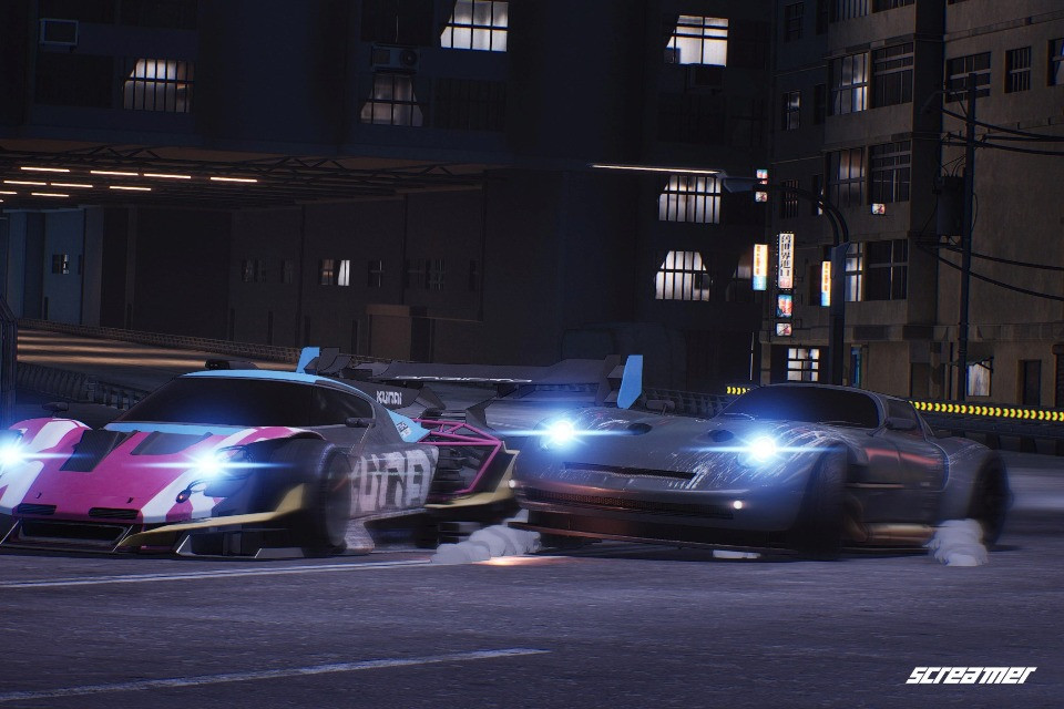 Screamer, il racing game cyberpunk tutto Made in Italy