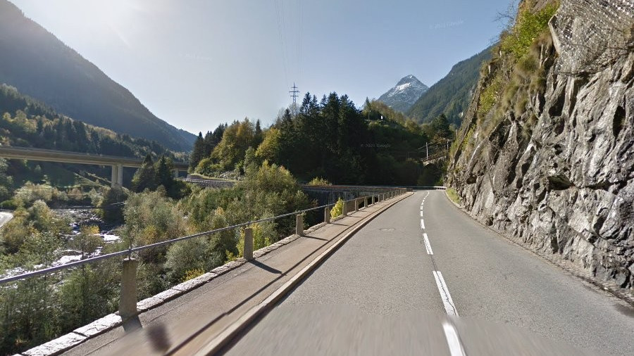 La Gotthardstrasse tra Amsteg e Wassen chiusa da sabato per pericolo valanghe