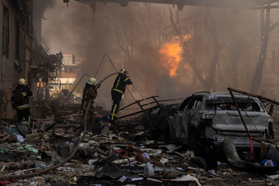 Attacco russo a Kharkiv e Zaporizhzhia