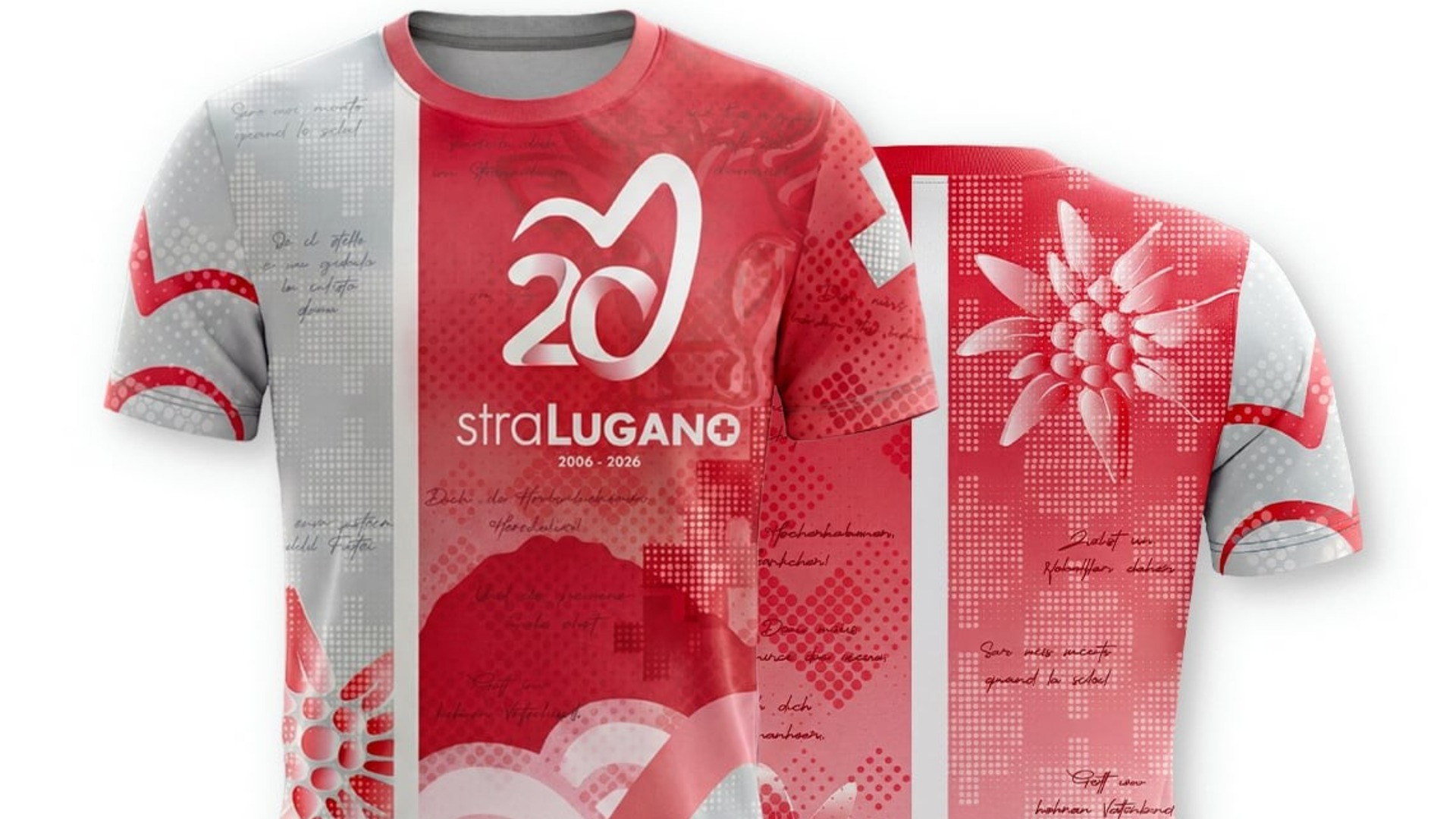 Alla StraLugano con la maglia dei 20 anni