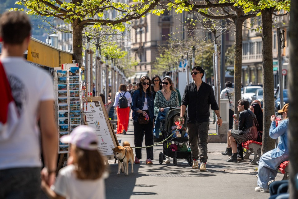 Chiedimi se sono felice, a Lugano