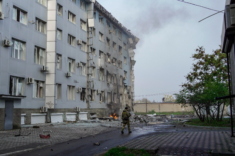 Droni ucraini su Melitopol e la Crimea