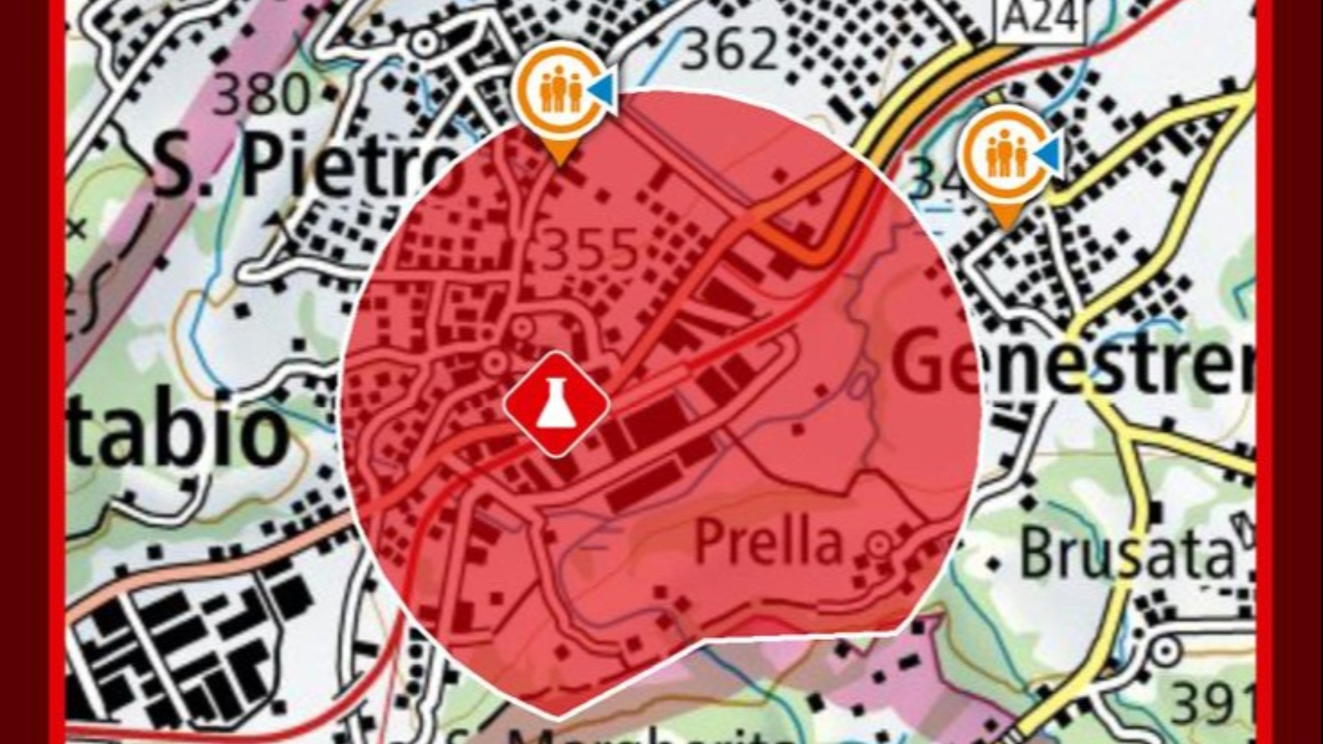 Fuga di ammoniaca alla Rapelli di Stabio, stabile evacuato