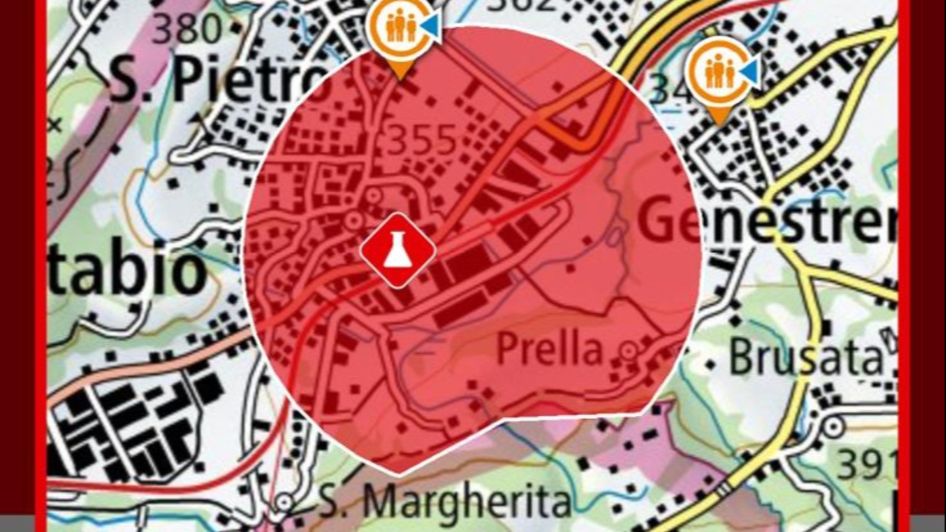 Fuga di ammoniaca alla Rapelli di Stabio: «Chiudete porte e finestre»