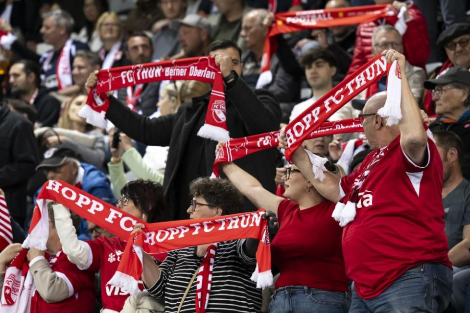 Notte di festa a Thun in caso di vittoria del campionato