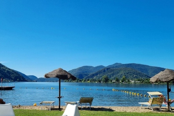 Primo assaggio d'estate: il Lido di Agno apre le porte