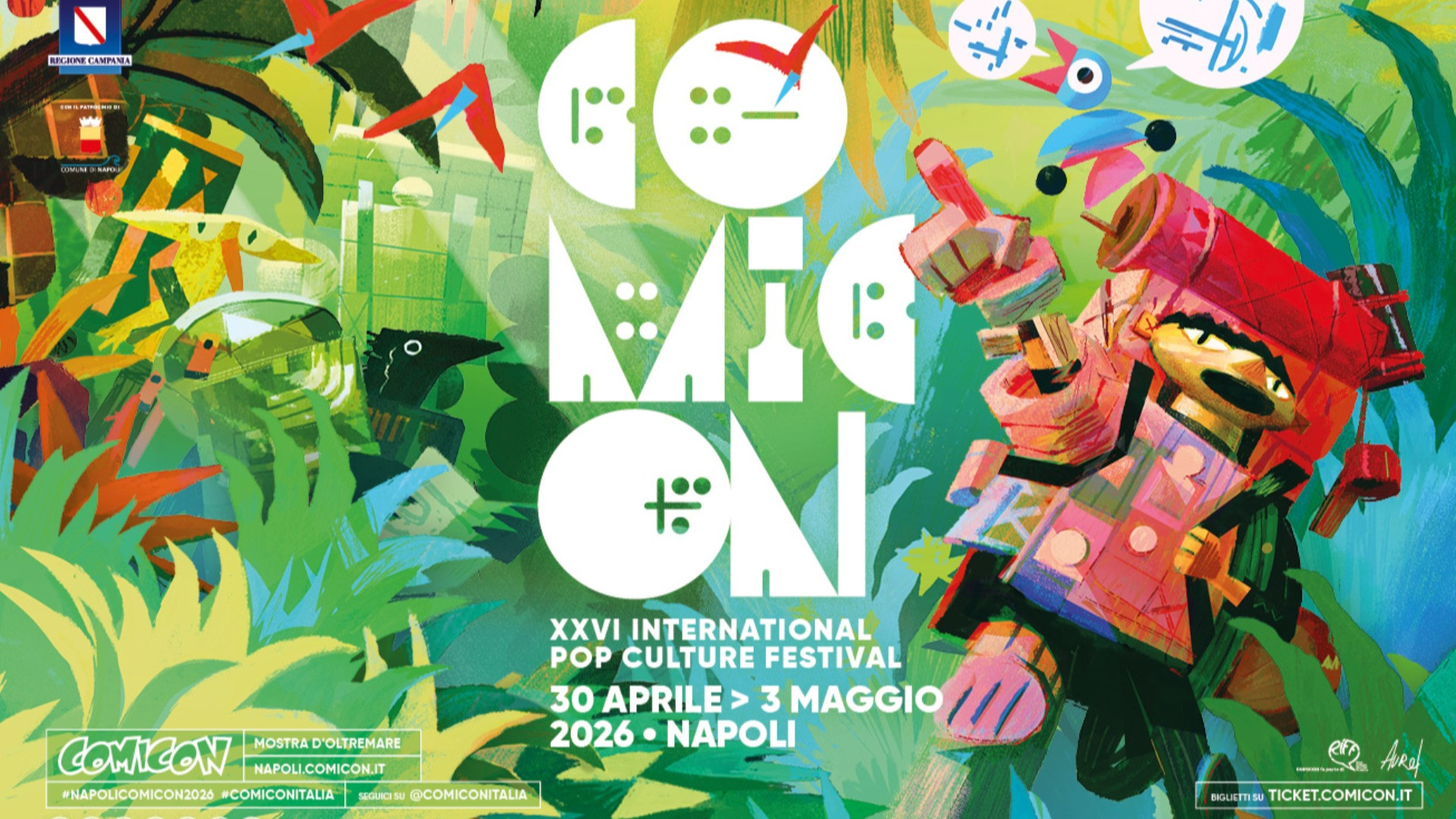 Una settimana al Comicon: da Dragon Ball al Dr. Cox di Scrubs, Napoli diventa pop