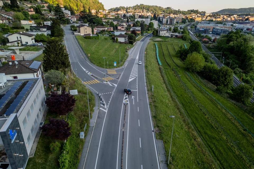 Un’altra rotonda lungo via Vignalunga