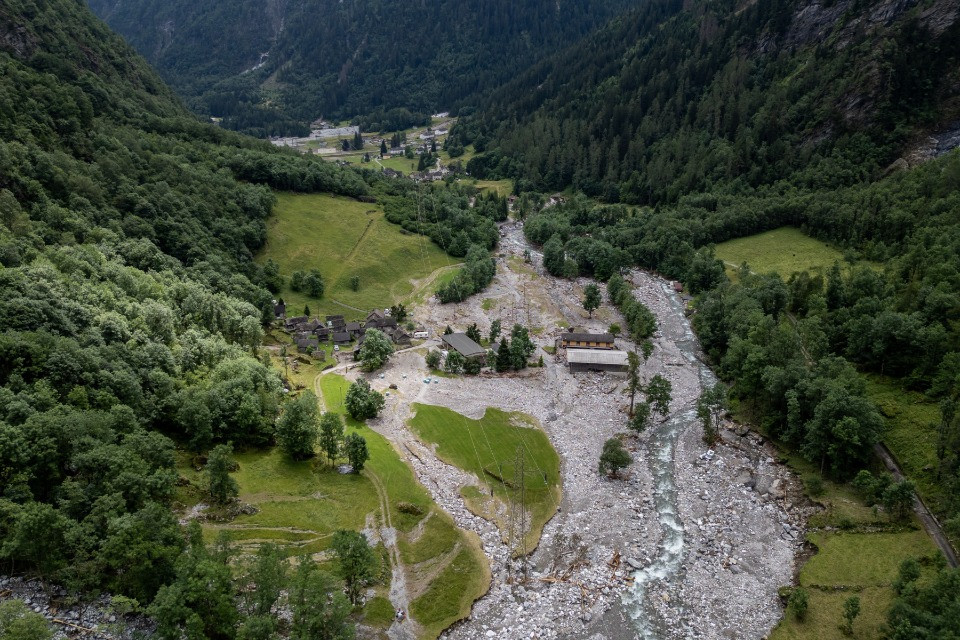 Alluvione in Lavizzara, il Consiglio di Stato approva i piani delle zone di pericolo