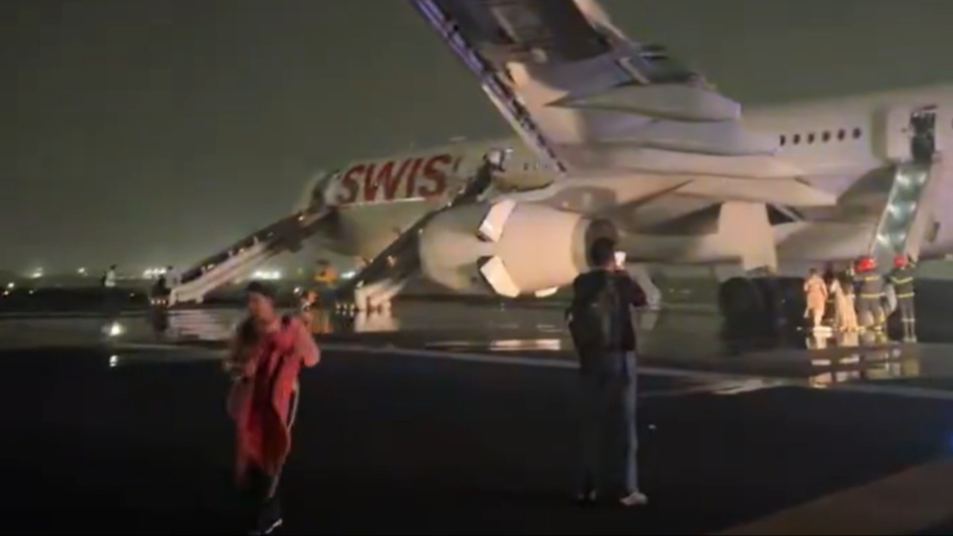 Volo Swiss evacuato a Delhi, l'ultimo dei feriti lascia l'ospedale