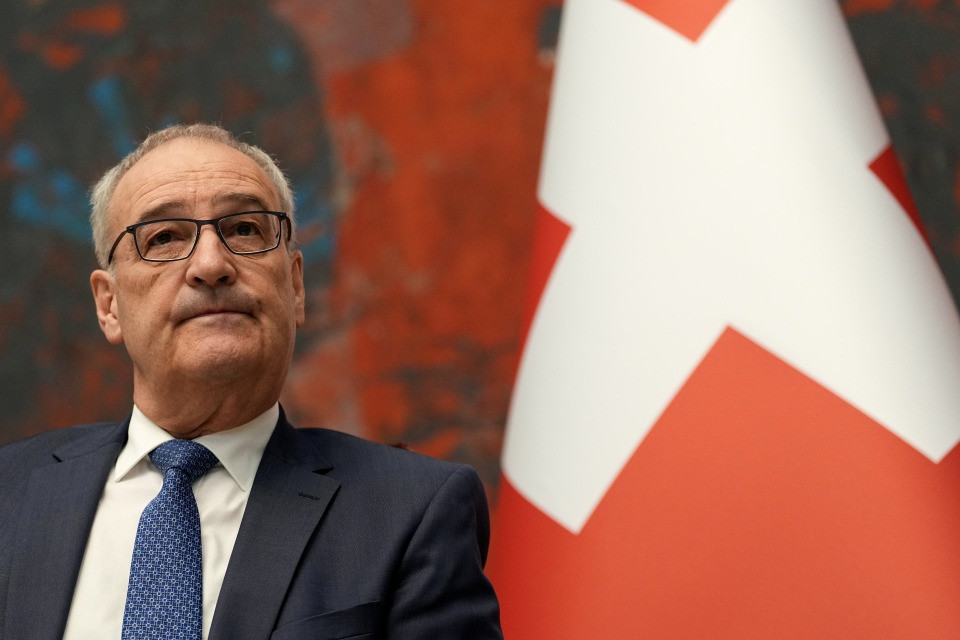 Guy Parmelin incontra Giorgia Meloni e Sergio Mattarella