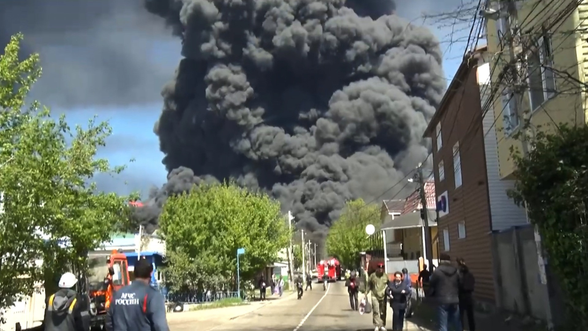 Incendio nel terminal marittimo di Tuapse per un attacco ucraino