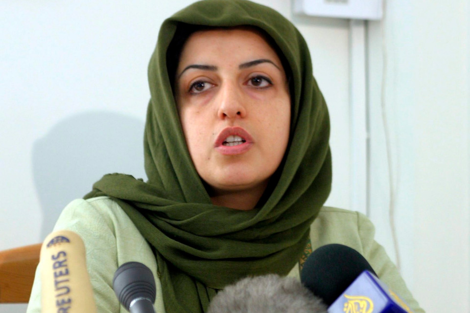 Il premio Nobel Mohammadi trasferita in ospedale