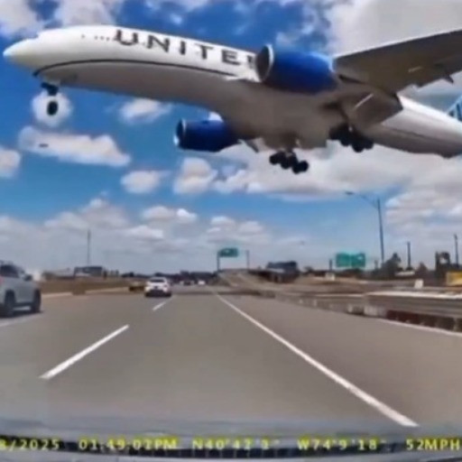 Incidente durante l'atterraggio a Newark: un volo da Venezia colpisce un camion e un palo della luce