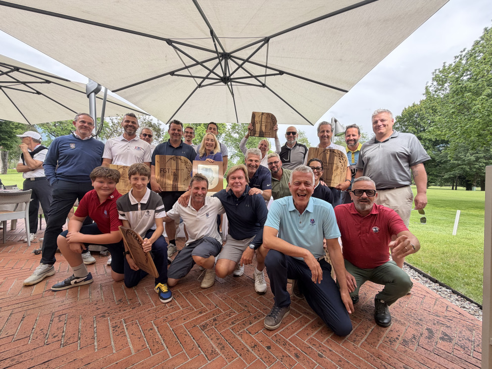 La foto di squadra del Golf Club Lugano