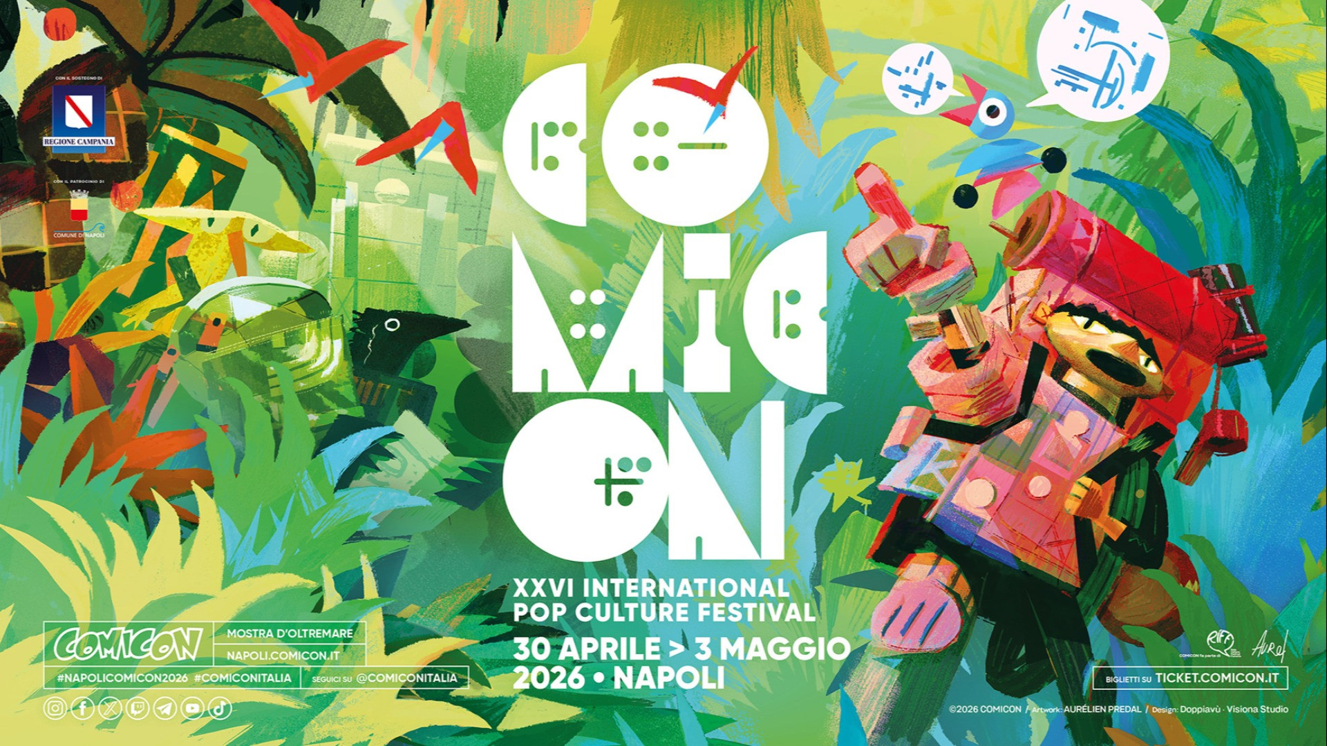 COMICON Napoli supera i 183 mila visitatori e si conferma una delle capitali europee della cultura pop