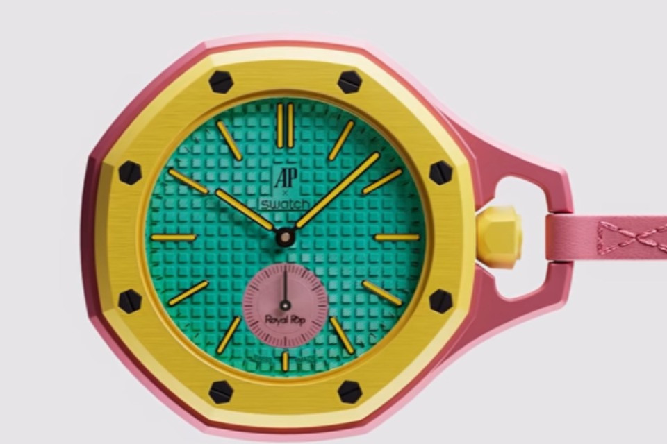 Swatch x Audemars Piguet sorprende tutti: il nuovo Pop ispirato al Royal Oak sarà