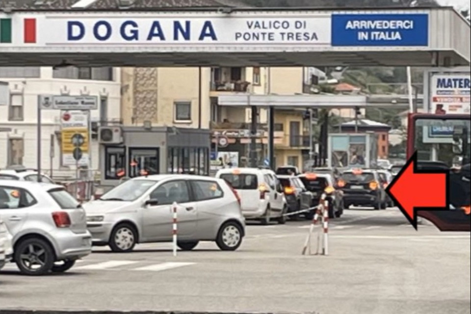 Il frontaliere con doppio lavoro è stato incastrato dalle videocamere