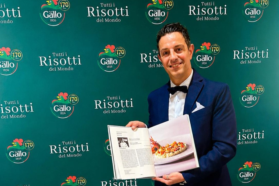 Dalla promessa del signor Preve alla Guida Gallo: Giorgio Bartolucci torna tra i grandi chef del risotto