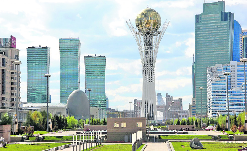 Una veduta di Astana