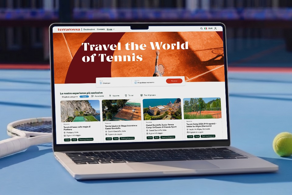 Ecco Terrarossa, la piattaforma digitale del tennis