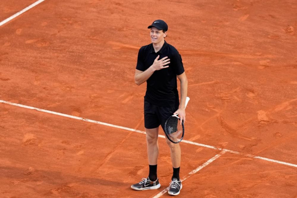 Sinner batte Ruud e trionfa a Roma