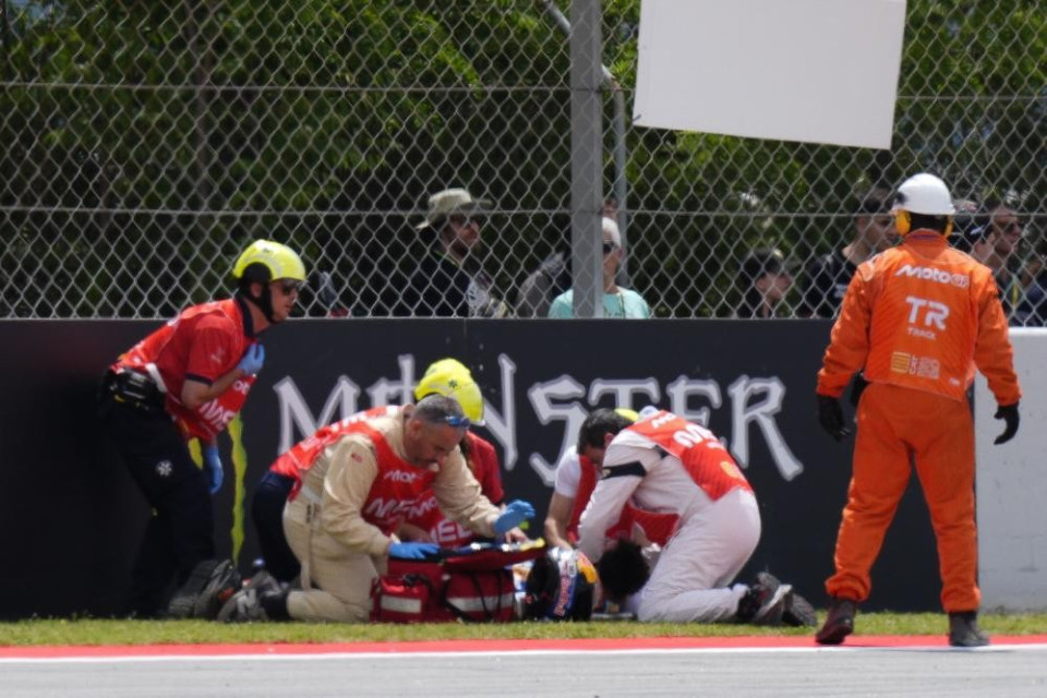 Grave incidente per Alex Marquez, ecco come sta lo spagnolo