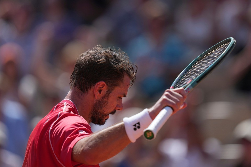 Wawrinka dice addio al Roland Garros con una sconfitta al primo turno