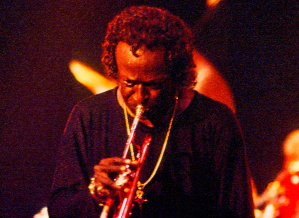 Miles Davis in una delle sue ultime apparizioni.&nbsp;© Wikipedia

