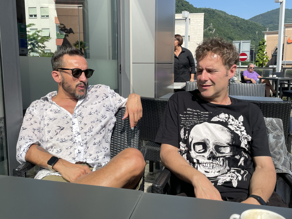 Gli ideatori del format Alberto Meroni e Paolo Meneguzzi.