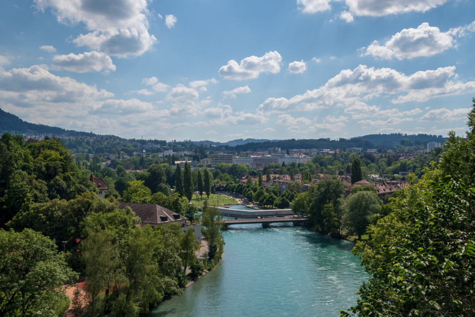 Il fiume Aare ha raggiunto la soglia dei 20 gradi