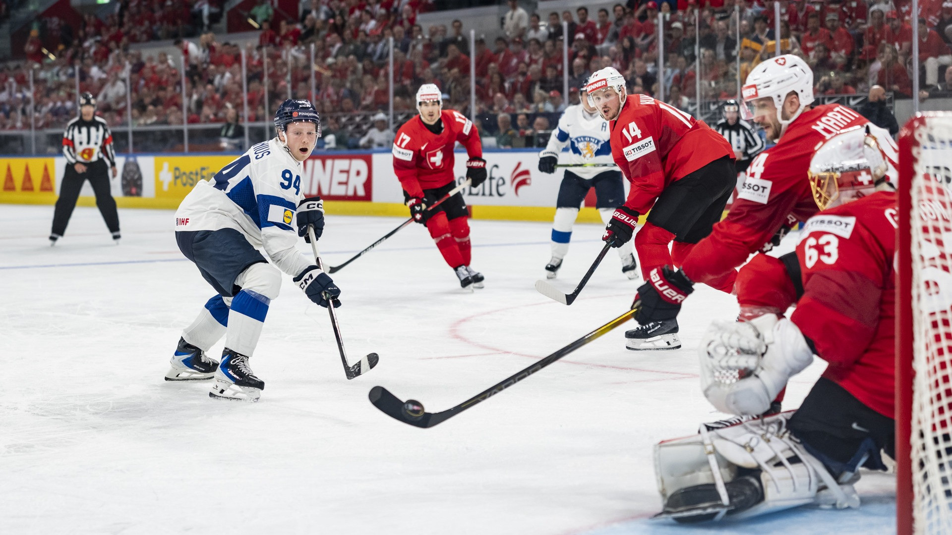 Mondiali di hockey, la Svizzera crolla all'overtime: Finlandia campione