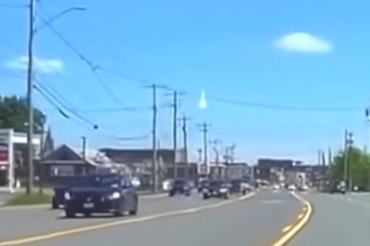 Meteora diretta verso la Terra esplode sopra il Massachusetts