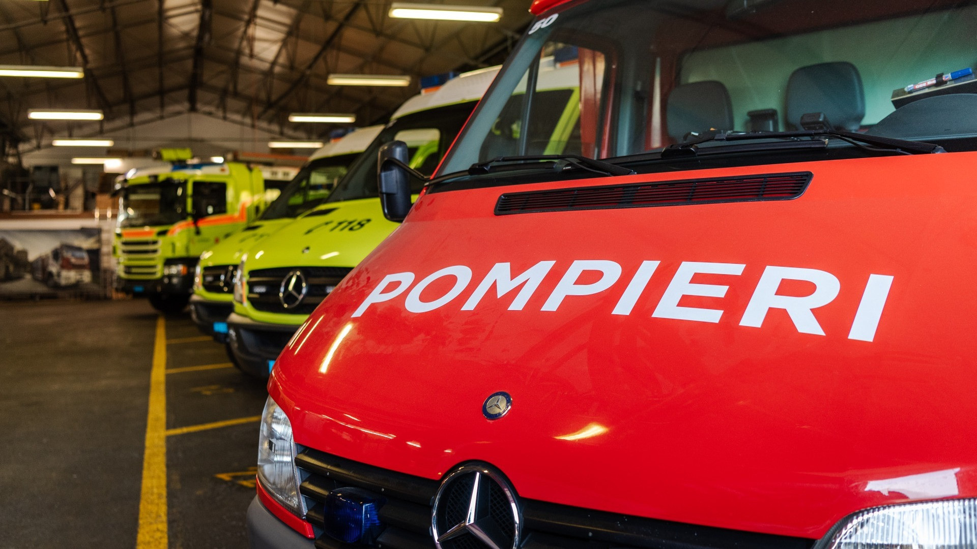 Attenzione, attenzione: l'allarme i pompieri l'hanno in casa