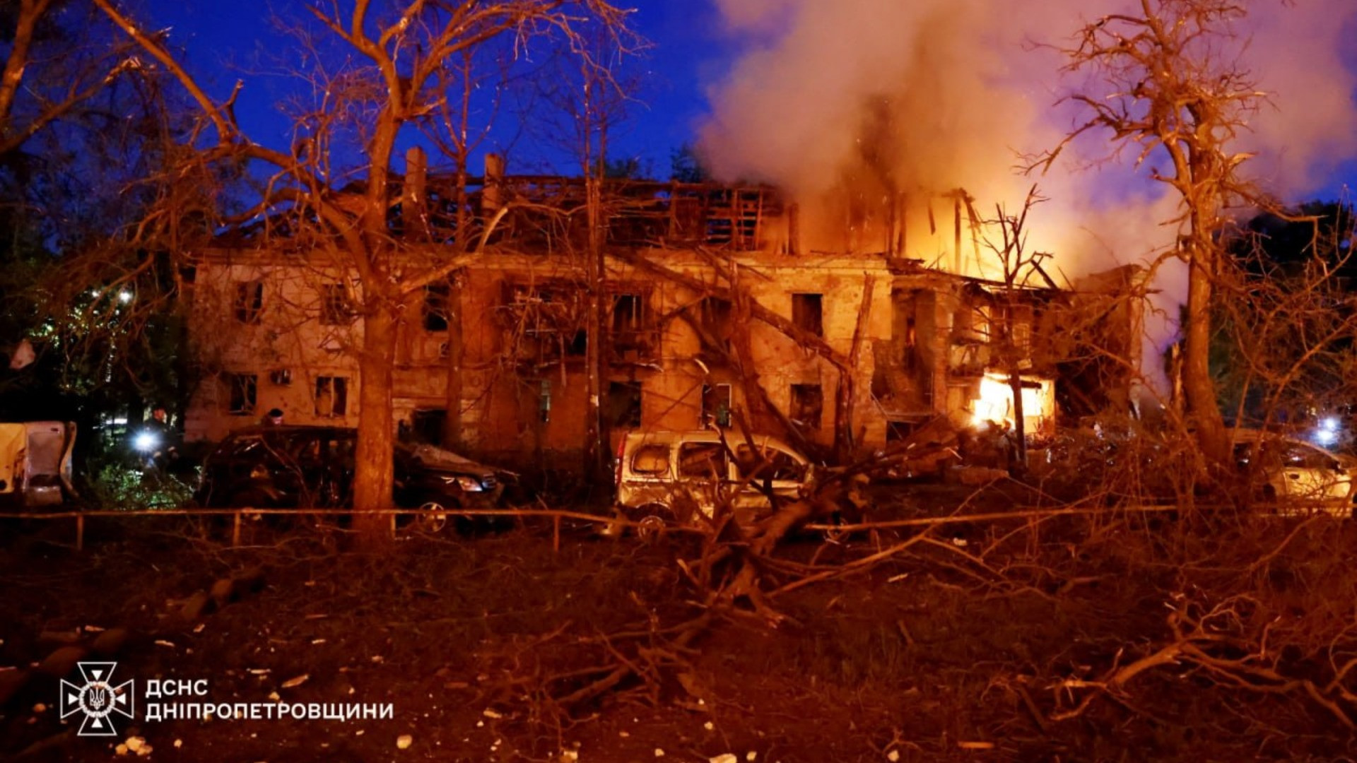 Attacchi russi su Kiev, Dnipro e Kharkiv