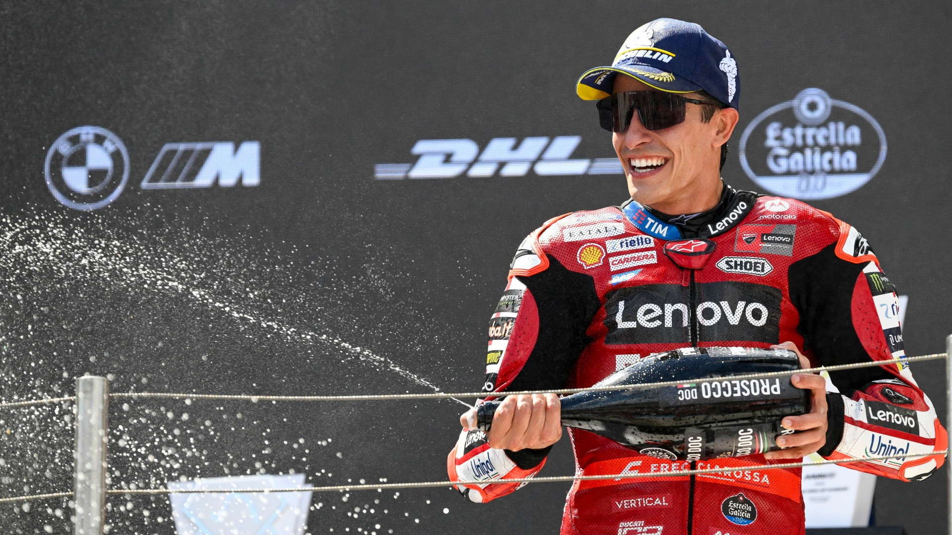 100. sigillo di Marc Marquez, Martin ne abbatte tre