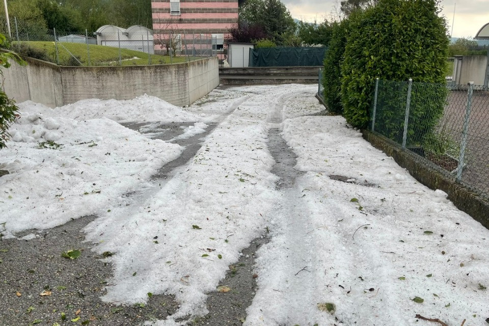 Mendrisiotto, record svizzero di precipitazioni in 10 minuti quasi eguagliato