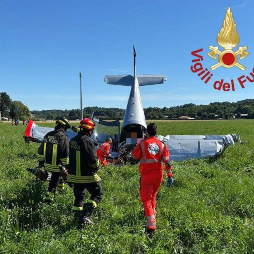 Cade aereo da turismo partito da Locarno, 2 feriti gravi