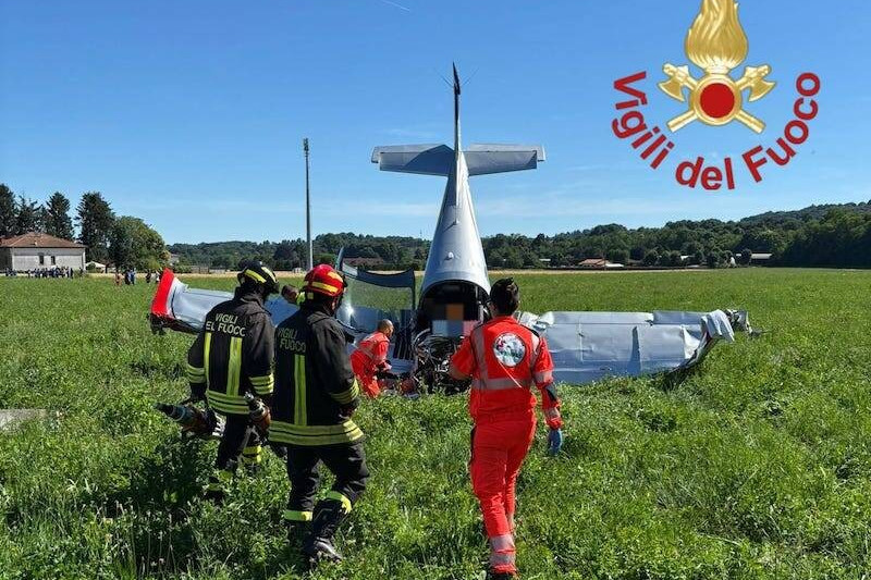 Cade aereo da turismo partito da Locarno, 2 feriti gravi