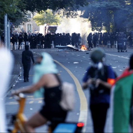Ginevra, il corteo anti-G7 tra fumogeni e vetrine in frantumi