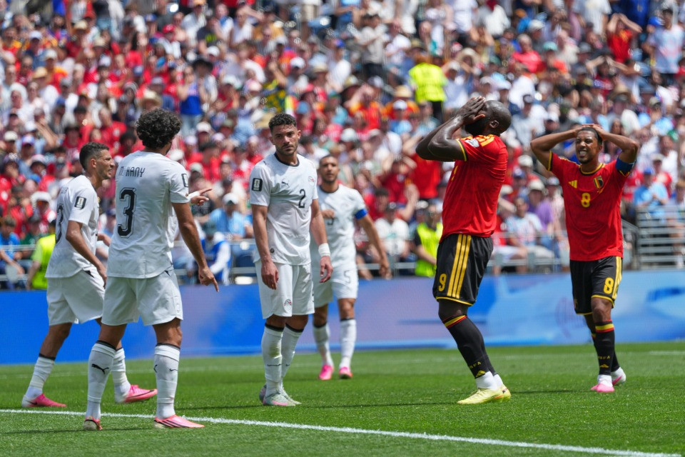 L'Egitto ferma il Belgio: 1-1