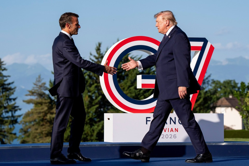 A Évian un tiepido incontro tra due leader mai così distanti